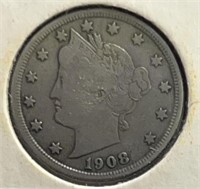 1908 V Nickel