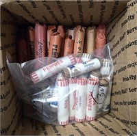 62 Rolls of Wheats (1930’s, 40’s, 50’s); 14 Rolls