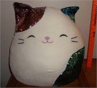 Large Sequined Squishmallow Kitty