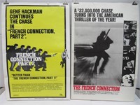 The French Connection 1971 Tri-Fold Posters (B+D)