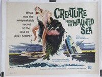 Creature From the Haunted Sea Half Sheet/Linen