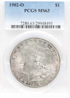 1902-O US MORGAN SILVER $1 DOLLAR COIN