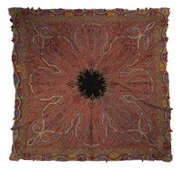 Antique Paisley Shawl, Hand-Made