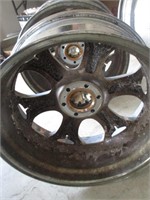 4- 22" Chrome Aluminum Wheels