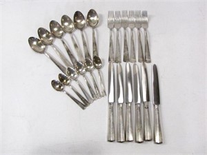 800 SILVER CUTLERY TOTAL WEIGHT 956G