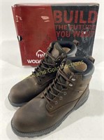NEW Men’s 11.5 Wolverine Steel Toe Boots