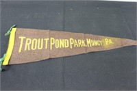 Trout Pond Park Muncy, PA Pennant