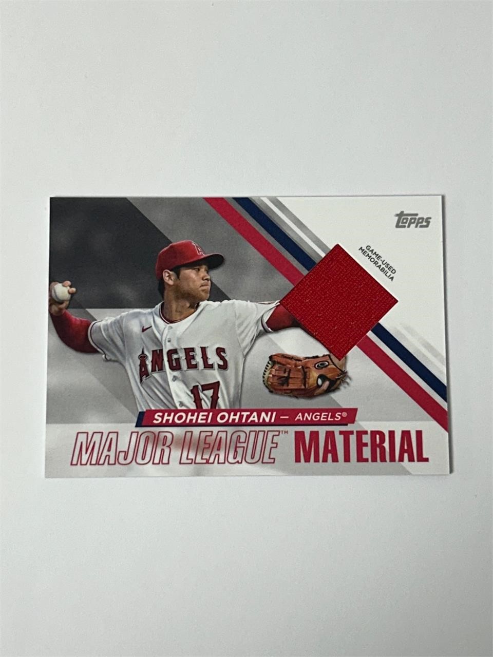 2024 Topps Shohei Ohtani Game-Used MEM Card