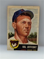 1953 Topps #29 Hal Jeffcoat Chicago Cubs