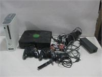 XBOX & XBOX 360 Consoles W/Accessories Untested