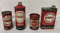 4 full Kendall product cans