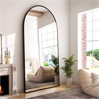 GLSLAND-34x76 inch Wall Mount Arched Full Length