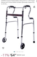 Folding Walker (Open Box)