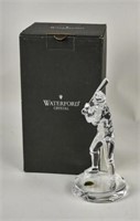 Waterford Lead Crystal Baseball Player