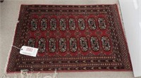 Lot #583 - Persian hand woven wool pile scatter