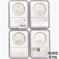 1881-1904 [4] Morgan Silver Dollar NGC MS63