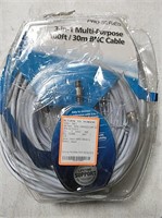 SWANN 3 IN 1 MULTIPURPOSE 100FT CABLE