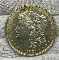 1921 Morgan Silver Dollar Unc. Toned