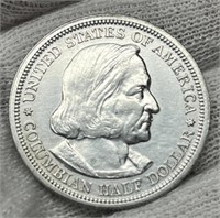 1891 Columbian Half Dollar AU