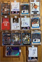 (14) Autographed Basketball Rookie Cards