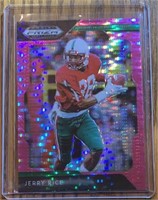 Jerry Rice Pink Prizm Refractor Card