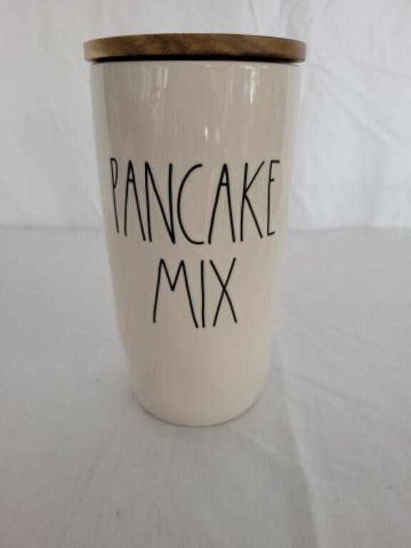 RAE DUNN PANCAKE MIX JAR