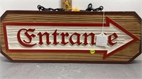 DOUBLE SIDED ENTRANCE SIGN FROM EXCALIBUR CASINO