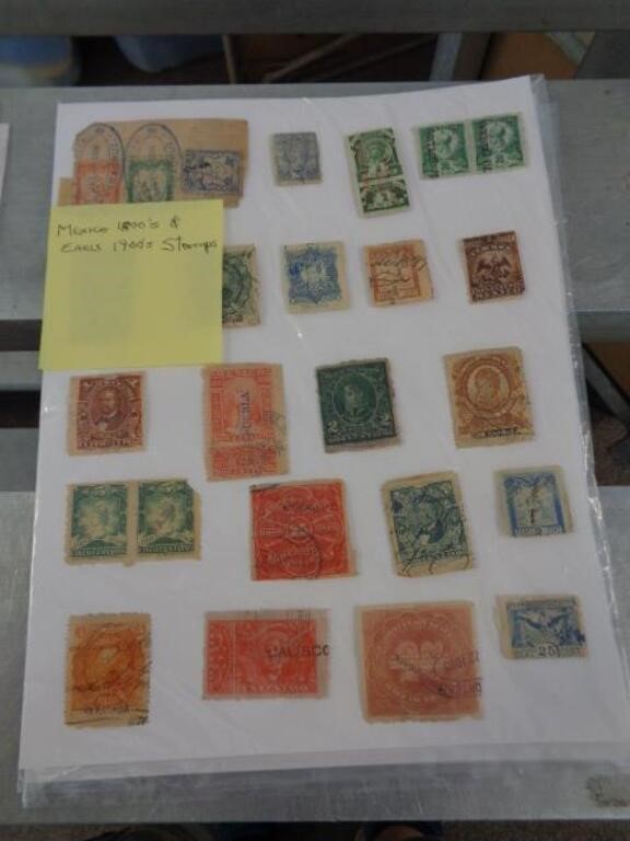 1800'S & 1900'S STAMPS OF MEXICO