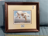1988-89  Framed & Numbered Duck Stamp 371/ 7200