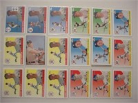 36 diff. 1974 HOF Mickey Mantle baseball cards