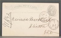 Canada 1892 One Cent Postal Stationery Card