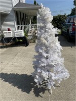 6 foot white Christmas tree