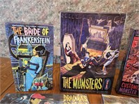 The Munsters- Frankenstein- King Kong- Dracula