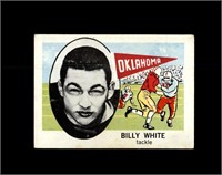 1961 Nu-Card #167 Billy White VG-EX to EX+