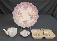 (4) Decorated China Dishes