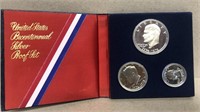 Silver United States bicentennial Silver proof set