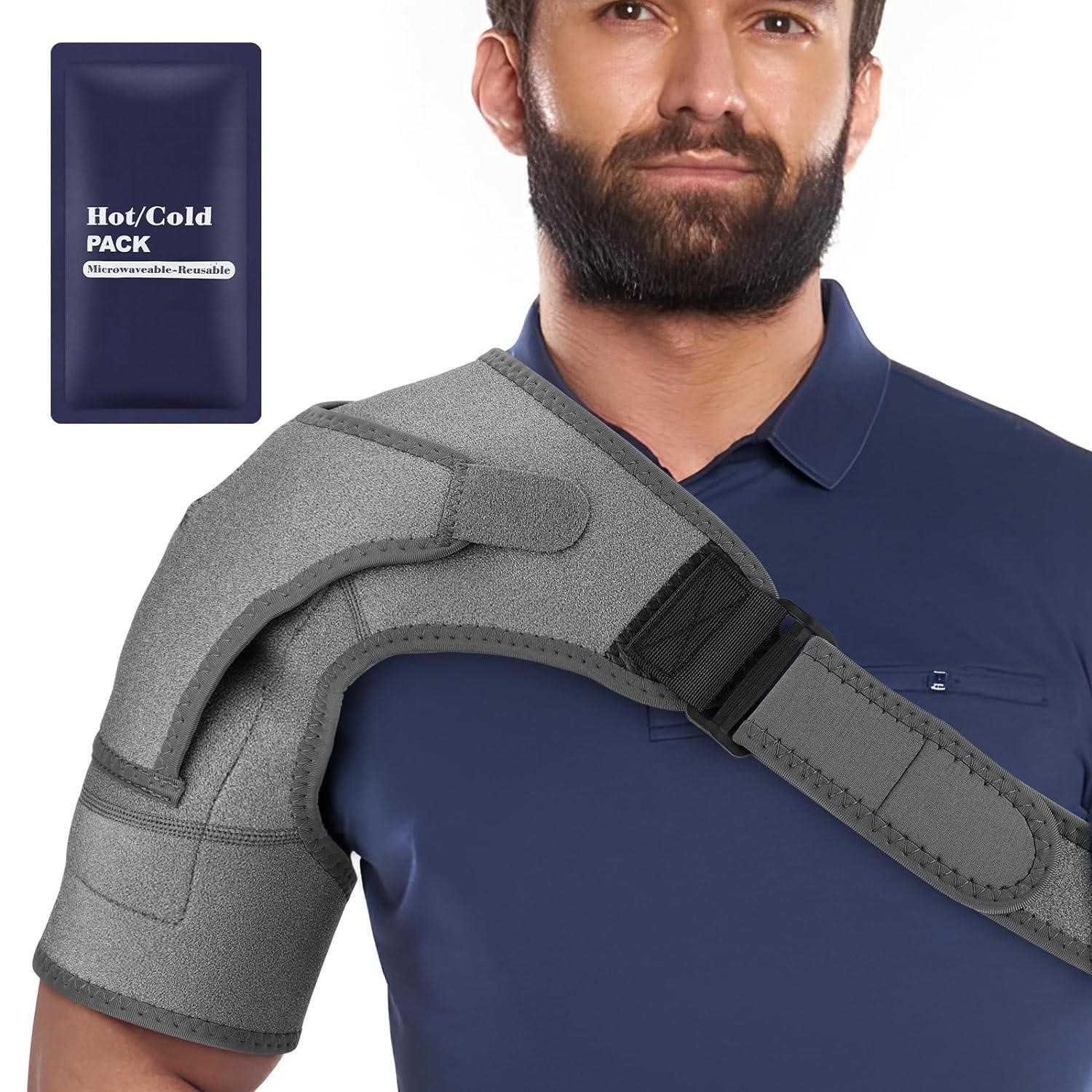 Shoulder Brace with Ice Pack