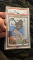 2022 Bowman James Wood Chrome Prospects PSA 9