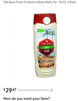 3 Pack - Old Spice Fresh Collection Body Wash,