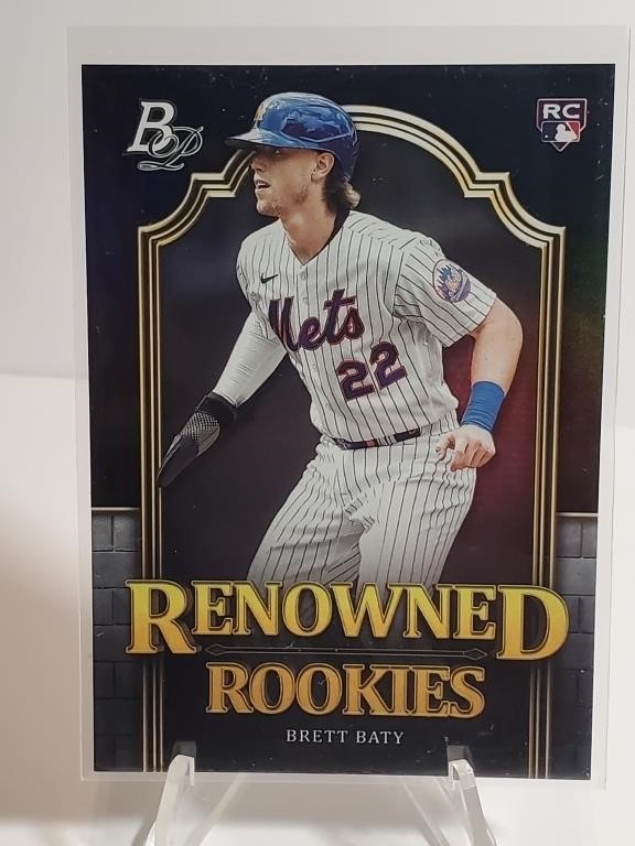 2023 Bowman Platinum Renowned Rookies Brett Baty