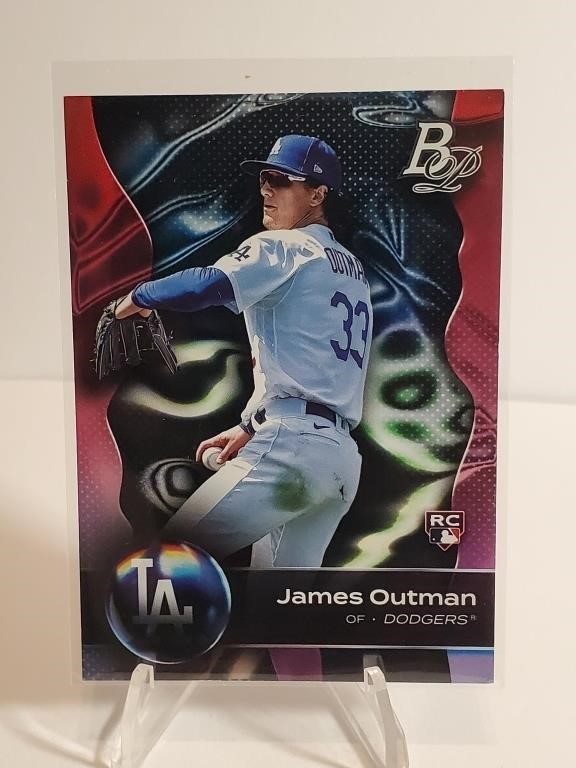 2023 Bowman Platinum James Outman RC