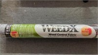 WeedX control fabric