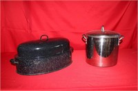 Lot Roaster & Pot with Lid