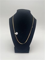 Necklace 20.5” - Marked 14K on Clasp Handle Lever