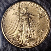 2007 $5 Gold Eagle - 1/10 oz. BU