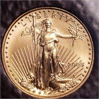 2005 $5 Gold Eagle - 1/10 oz. BU