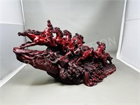 Resin Wild horse sculpture