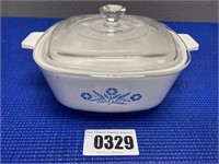 Corning Ware 1 1/2 qt with Lid (Has Chips on Lid)