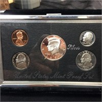 1997 US PREMIER SILVER PROOF SET OGP