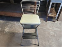VINTAGE MCM COSCO KITCHEN STEP STOOL/ CHAIR